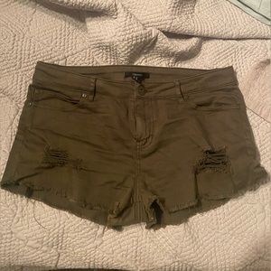 Army Green Shorts